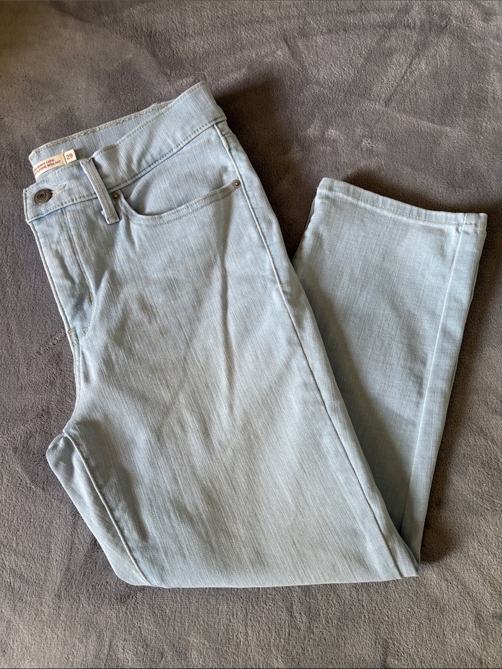 Levi’s Light Blue Women's Capri Jeans